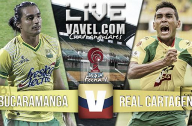 Resultado Bucaramanga 0-0 Real Cartagena en el Torneo Águila 2015