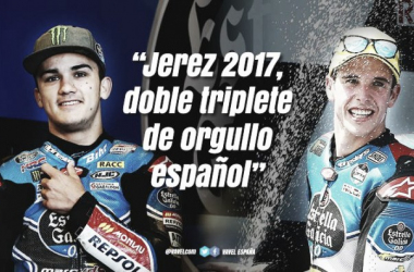 Jerez 2017, doble triplete de orgullo nacional