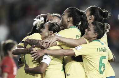 Brasil vence Chile na primeira rodada do quadrangular final da Copa América Feminina