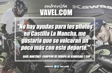 Raúl Martínez: &quot;Vendo la moto porque tengo que pagarla&quot;