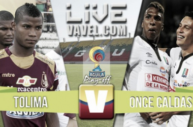 Resultado Tolima 3-1 Once Caldas en cuartos Liga Águila 2015