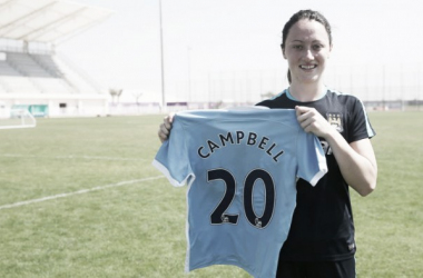 Ireland international Campbell joins Manchester City Women