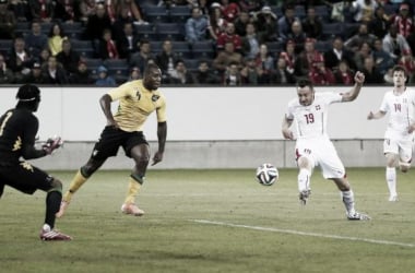 Suiza sufre para ganarle a Jamaica