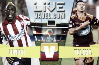 Resultado Junior - Tolima en la Liga Águila 2015 (1-0)