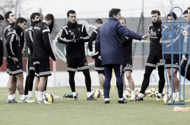 El Celta ya prepara el partido contra el Levante