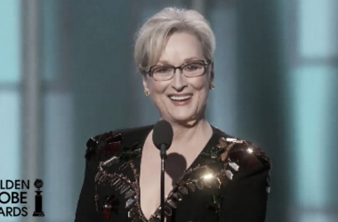 Meryl Streep y su discurso conmueven los Globos de Oro