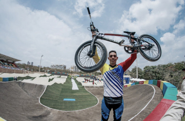 Jefferson Milano campeón del bicicros en Barranquilla