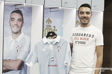 Iago Aspas: &quot;No cambio estar aquí por nada&quot;