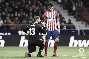 Jan Oblak, MVP del Atlético de Madrid - Espanyol