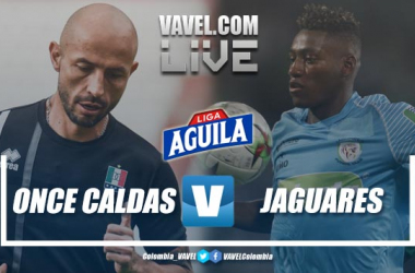 Resumen Once Caldas vs Jaguares de Córdoba EN VIVO online por la Liga Aguila 2019 (0-1)
