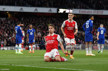 Arsenal 3-1 Chelsea: Clinical Odegaard reignites Gunners' title hopes