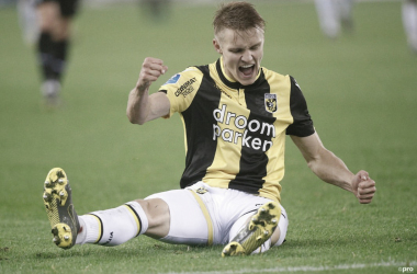 Martin Odegaard ya es txuri-urdin