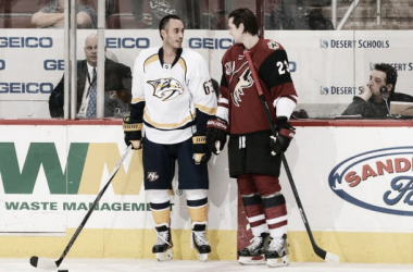 Arizona Coyotes win overtime thriller against the Nashville Predators