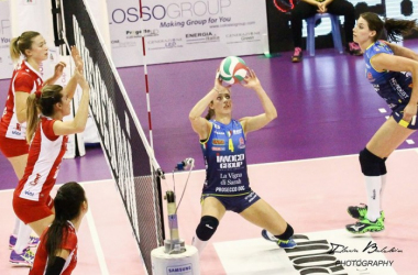 Volley F - L&#039;Imoco Conegliano inizia la Champions League con un netto successo sulle azere del Telekom Baku