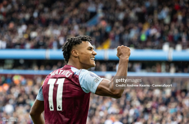 Ollie Watkins scored the second hat-trick of his Premier League career to fire Villa to victory. (Photo&nbsp; by Andrew Kearns/Getty Images)