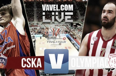 Resultado CSKA - Olympiacos en semifinales de la Final Four 2015 (68-70)