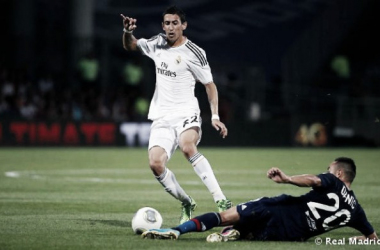 Di María y Casemiro empujan al Madrid hacia la igualada en Gerland