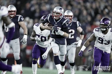 Victoria de autoridad de los Patriots sobre Minnesota