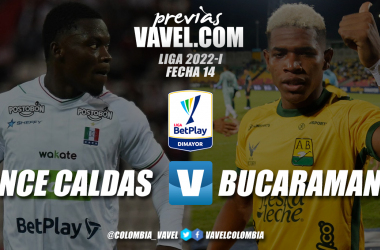 Previa Once Caldas vs Bucaramanga: a afianzar posición o empezar a temblar