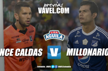 Previa Once Caldas vs Millonarios: el 'blanco' busca ganar ante su público 