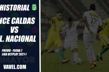 Historial Once Caldas vs Atlético Nacional: superioridad 'verdolaga'