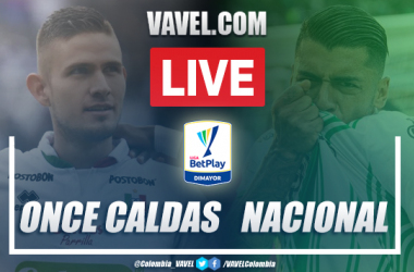 Resumen: Once Caldas vs Atlético Nacional (0-2) por la Liga BetPlay