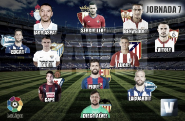 El Once de Oro de VAVEL: 7ª jornada de la La Liga