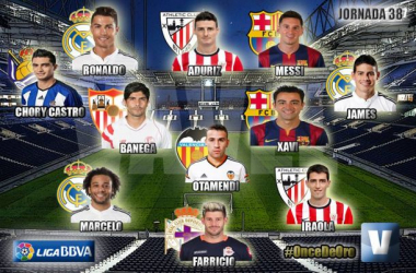 El Once de Oro de VAVEL: jornada 38