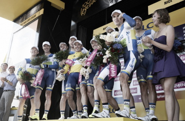 Orica se lleva la CRE y Gerrans es el nuevo líder del Tour