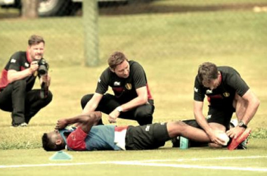 Origi y De Bruyne se lesionan en el entrenamiento