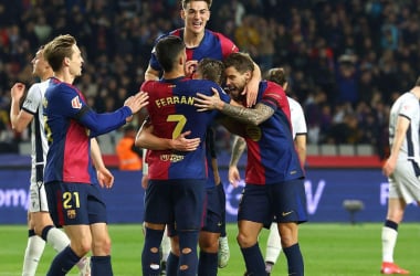 Barça-Osasuna, jornada 16 de La Liga. Imagen: RTVE.