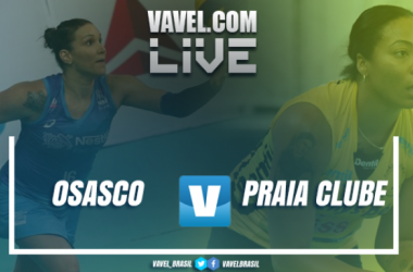 Resultado Osasco x Praia Clube pela semifinal da Superliga Feminina de Vôlei (3-1)