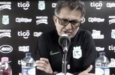 Juan Carlos Osorio: "Vamos a
presentar un muy buen equipo tanto contra Millonarios como contra River"