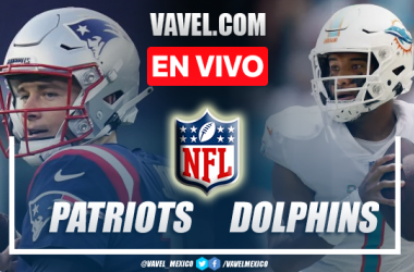 Resumen y anotaciones del New
England Patriots 24-33 Miami Dolphins en NFL 2021