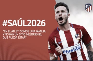 El Atleti ata a Saúl hasta 2026