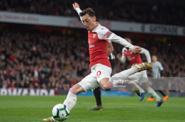 Mesut Ozil: My work is to give everything on the pitch