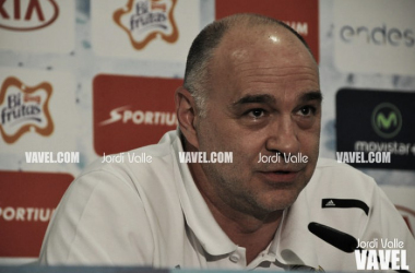 Pablo Laso: &quot;El Olympiacos es un equipo muy sólido&quot;