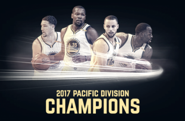 Los Golden State Warriors vuelven a ser los campeones de la División Pacífico