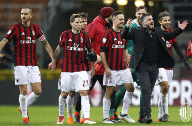 Milan, Gattuso nel post partita: &quot;Siamo contenti ma bisogna guardare avanti&quot;