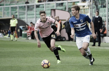 Palermo, che beffa! La Samp la pareggia all'ultimo (1-1)