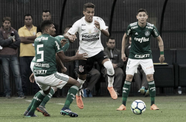 Em momentos diferentes, Palmeiras e Corinthians fazem primeiro Derby do ano