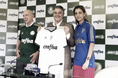 Em entrevista coletiva, Palmeiras anuncia patrocínio com a Crefisa