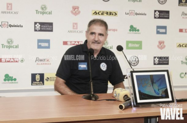 Paco Herrera: "Estoy muy contento por el resultado y el sacrificio de los jugadores"