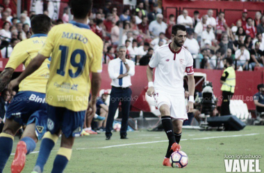 Nico Pareja: &quot;El escudo del Sevilla nos exige luchar hasta el final&quot;