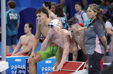 Cuatro centésimas nos dejan fuera de la final del 4 x 100 libre masculino