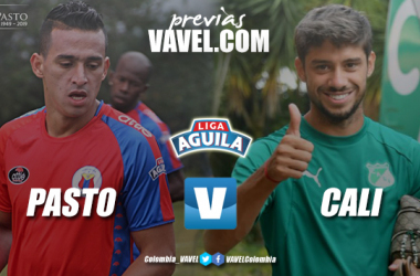 Previa Deportivo Pasto vs Deportivo Cali: tres puntos para buscar alivio