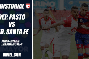 Historial Deportivo Pasto vs. Santa Fe: ventaja 'cardenal'