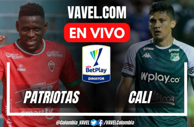 Resumen y goles: Patriotas 2-2 Cali en la fecha 12 por Liga BetPlay 2024-II