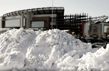 Super Bowl LII: estadio cubierto, pero mucho frío fuera