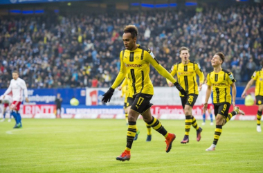 Hamburger SV 2-5 Borussia Dortmund: Aubameyang scores four as BVB halt Hamburg hoodoo